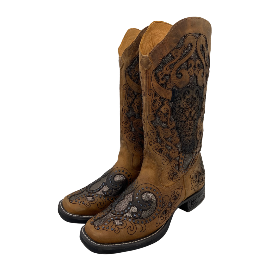 Bota Texana Feminina Goyazes Dallas Furta Cor - Imagem 4