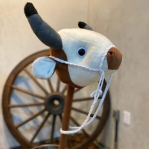 Brinquedo Boizinho De Pau Pelúcia