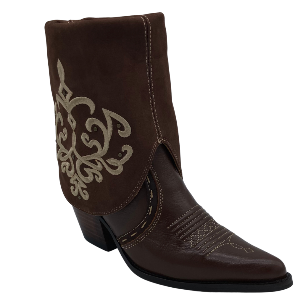 Bota Fem West Country Bico Fino Amarula - Imagem 3