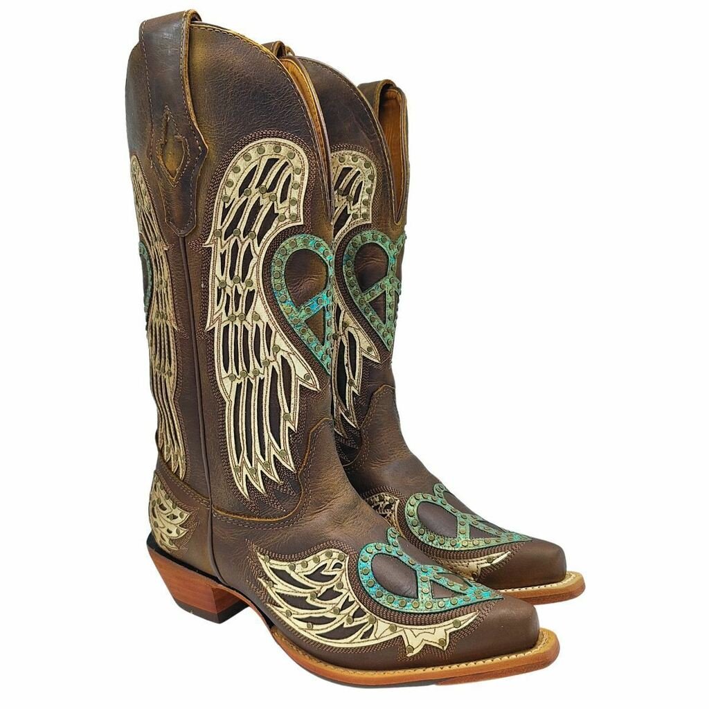 Bota Texana Feminina Goyazes Dallas Tabaco - Imagem 2