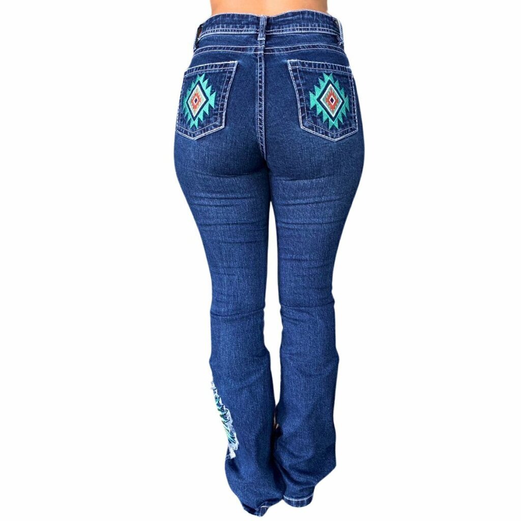 Calça Jeans Feminina All Western Cocar - Imagem 2