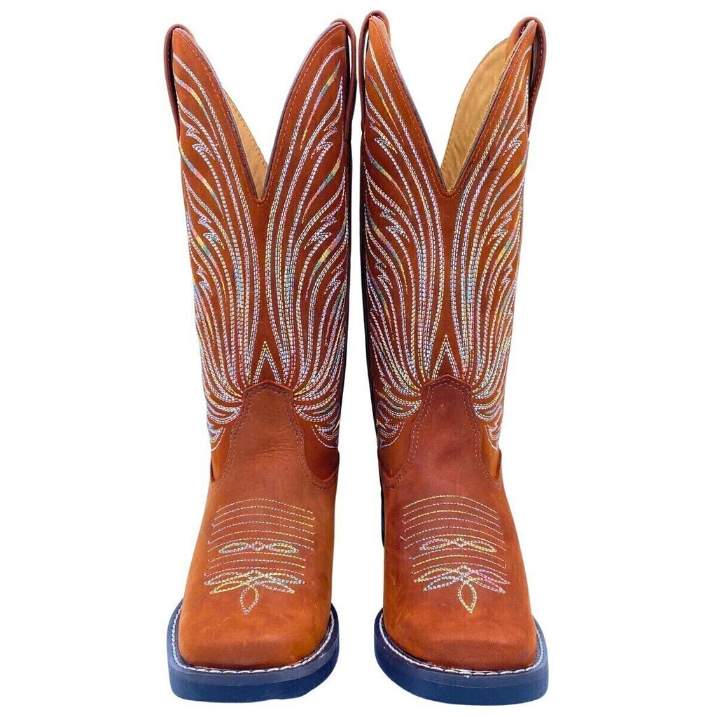 Bota Feminina Goyazes Nobuk Oil Tan - Imagem 2
