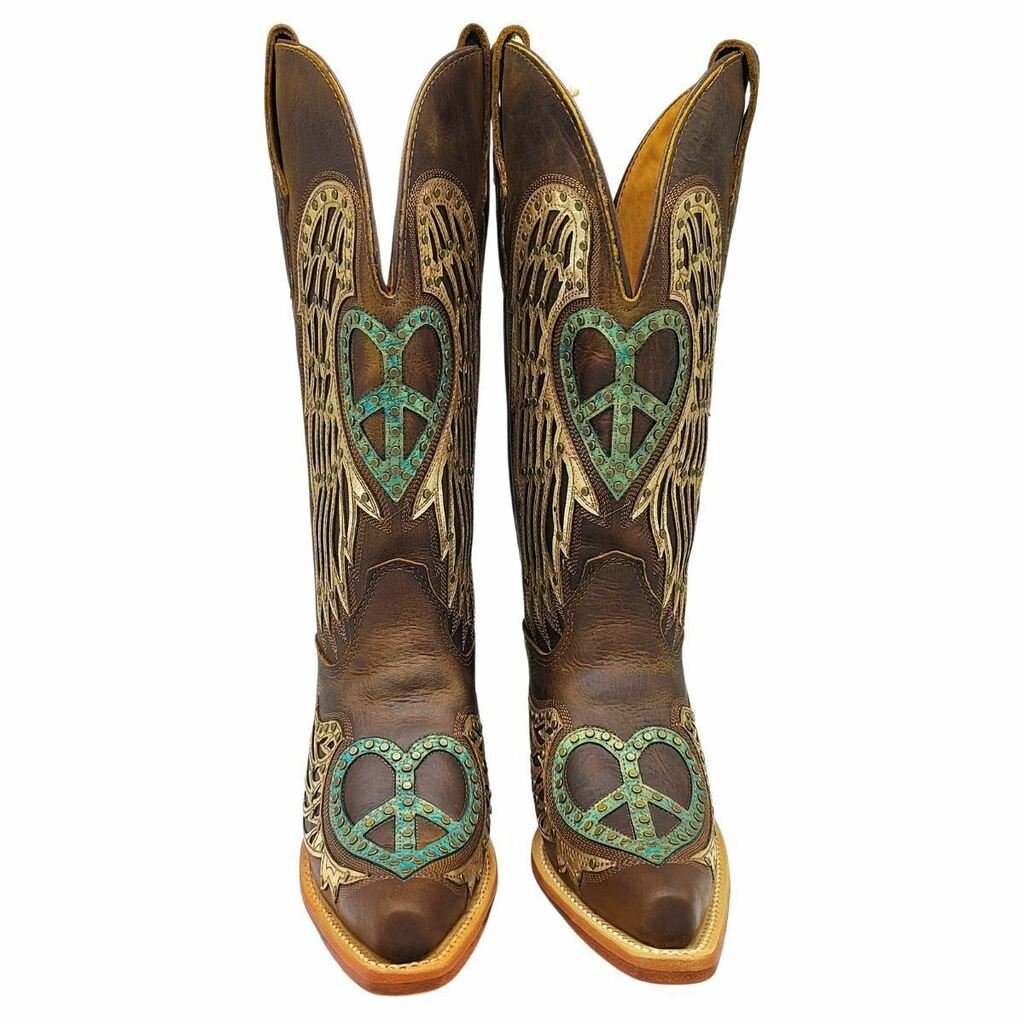Bota Texana Feminina Goyazes Dallas Tabaco - Imagem 3