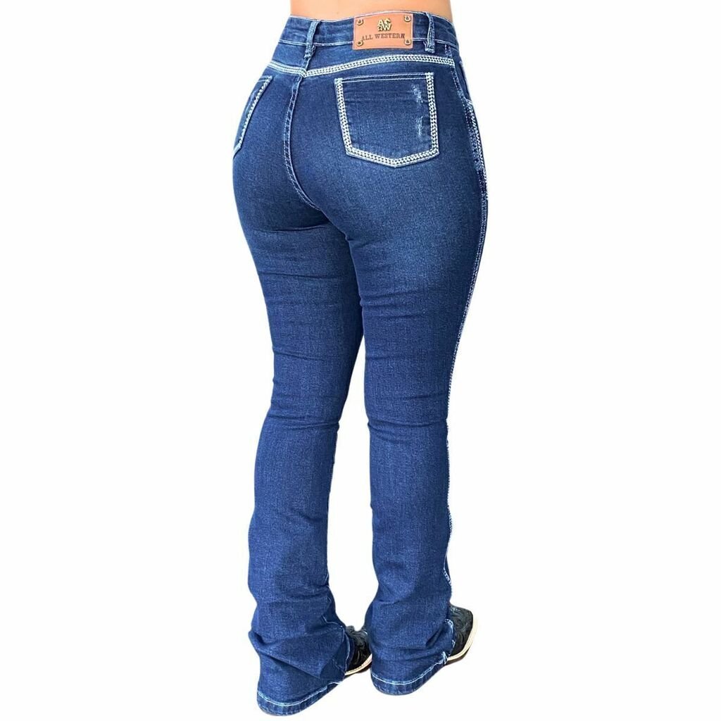 Calça Feminina All Western Bordada Ref.2981 - Imagem 2