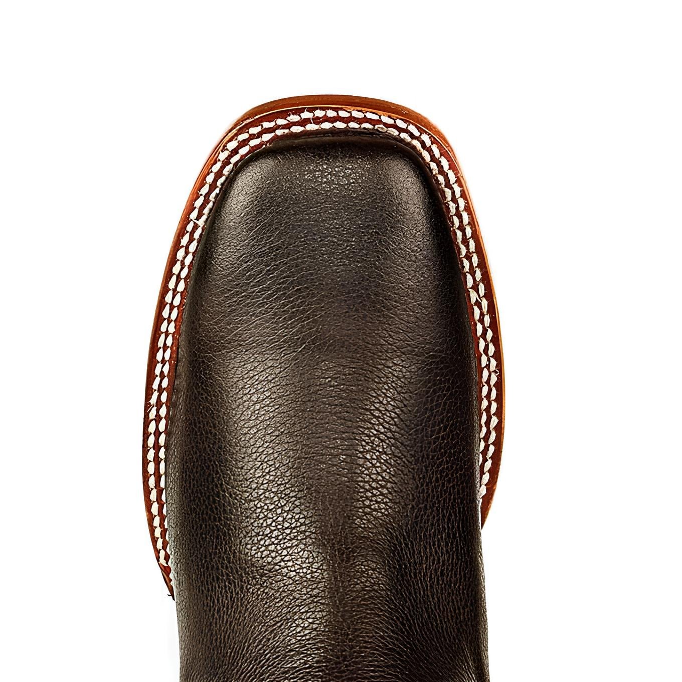 Kit Bota Masculina Ortopédica Force em 100% Couro Bovino + Cinto Country, Boné Modão e Carteira GRÁTIS - Imagem 4