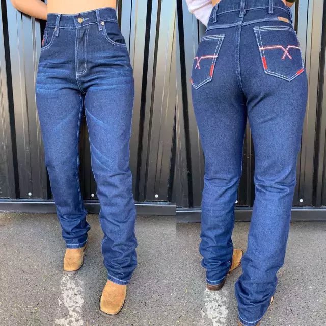 COMBO CASAL CALÇA TEX TEAM BORDADA RED - Imagem 2