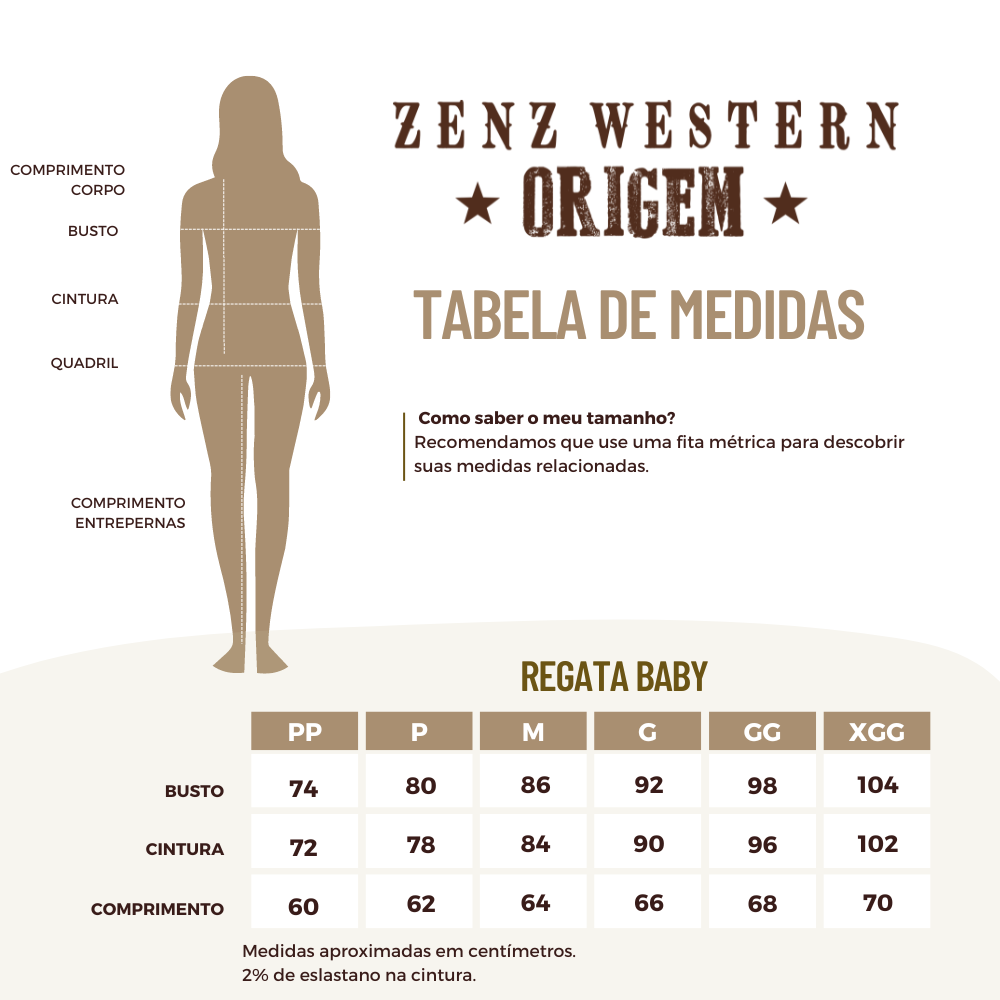 Regata Feminina Zenz Origem Baby - Imagem 3