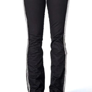 Calça Jeans Johnson Black Com Franjas Zenz – ORIGINAL