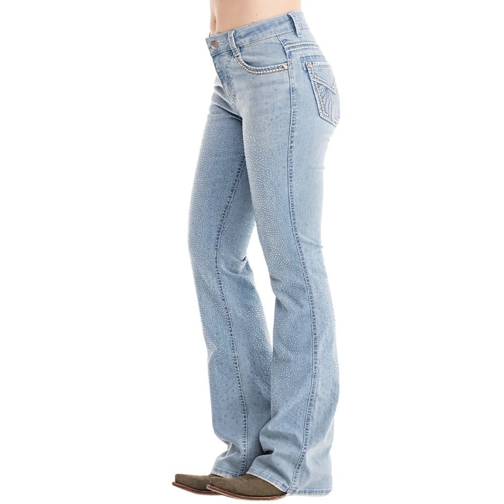 Calça Zenz Western Jeans Farmland Flare Brilho – ORIGINAL - Imagem 6
