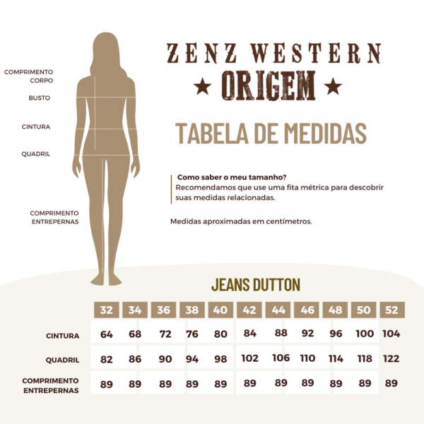 Calça Jeans Zenz Origem Dutton - Imagem 7